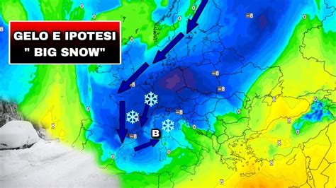 METEO BLITZ GELIDO E NEVE ABBONANDANTE 40 CM IN NPINURA ARRIVA BIG