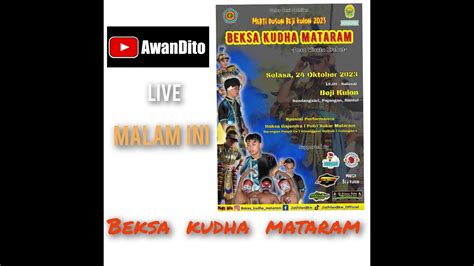 🔴live Jathilan Beksa Kudha Mataramdi Beji Kulon Pajangan Bantul Youtube