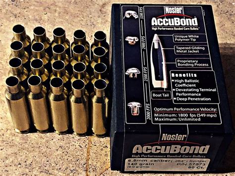 6 5 Creedmoor Nosler Accubond 140gr