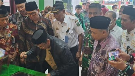 Hadiri Peresmian Gedung Balai Nikah Seperti Ini Harapan Layanan Di Kua