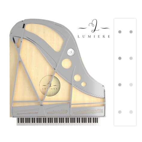 Lumiere Classic Semitransparent Piano Luxury Pianos Inc