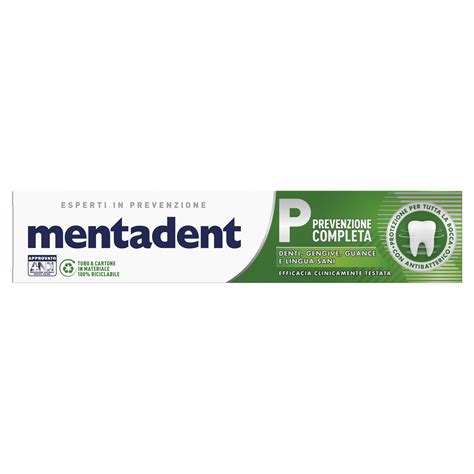 Mentadent P Prevenzione Completa Con Antibatterico Mentadent