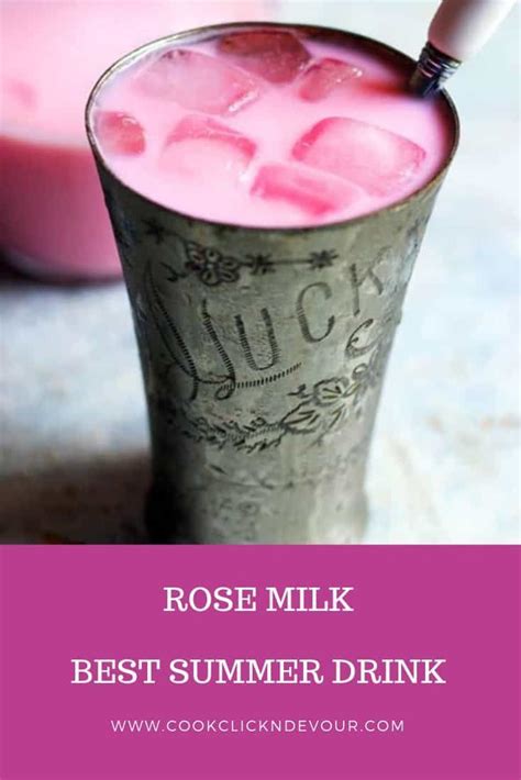 Rose Milk Recipe With Rose Syrup Recipe Artofit