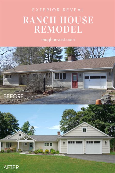 Ranch House Remodel: Before & After Exterior Reveal | Ranch house remodel, Ranch house exterior ...