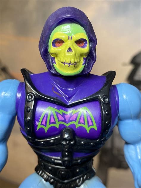 Vintage 1983 Masters Of The Universe Battle Armor Skeletor Motu Mattel