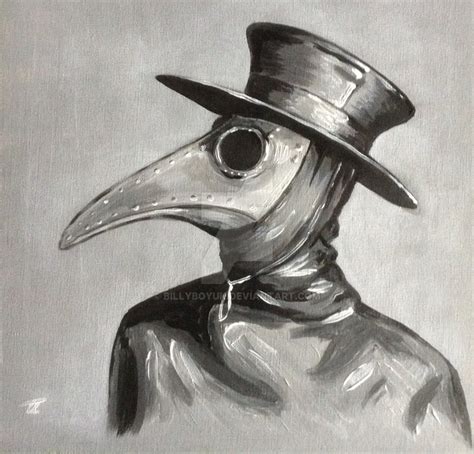 Plague Doctor Painting at PaintingValley.com | Explore collection of ...