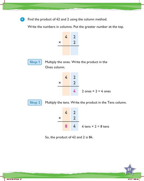 Max Maths Year 4 Learn Together Multiplying 2 Digit Numbers Without