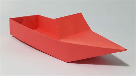 Origami Boat Easy Instruction - Paper Boat Making Tutorial That Floats ...