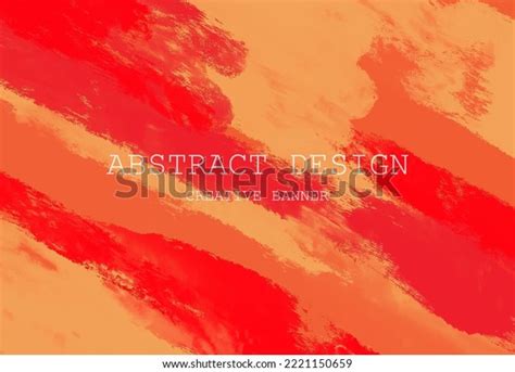 Abstract Red Orange Pink Paint Background Stock Vector (Royalty Free) 2221150659 | Shutterstock