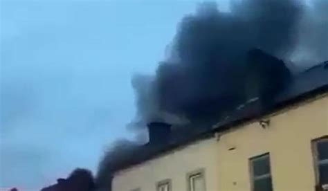 Watch Plumes Of Black Smoke Hang Over Tullamore As Fire Raged At