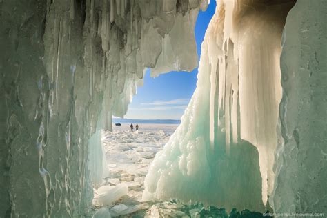 Picturesque landscapes of frozen Lake Baikal · Russia Travel Blog