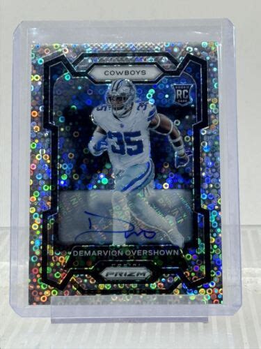 Demarvion Overshown Prizm Rookie Autograph No Huddle Rc Auto Q