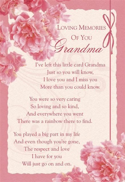 Graveside Bereavement Memorial Cards B Variety You Choose Mom Poems