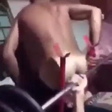 Bench Press Ass In Face Prank ThisVid