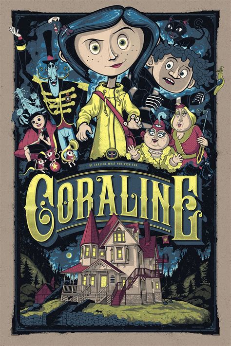 Coraline By Graham Erwin Tim Burton Art Coraline Coraline Art