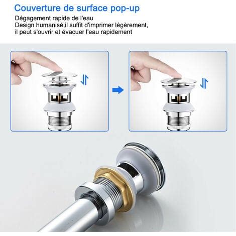 ROVOGO Siphon universel piège à bouteilles pour lavabo set lavabo