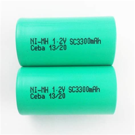 China Low Price NI MH SC 1 2V 3000mAh NIMH Battery Suppliers And