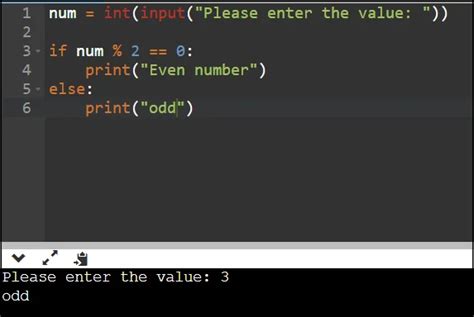 Check If A Number Is Odd Or Even In Python Flash Sales Smarys Org