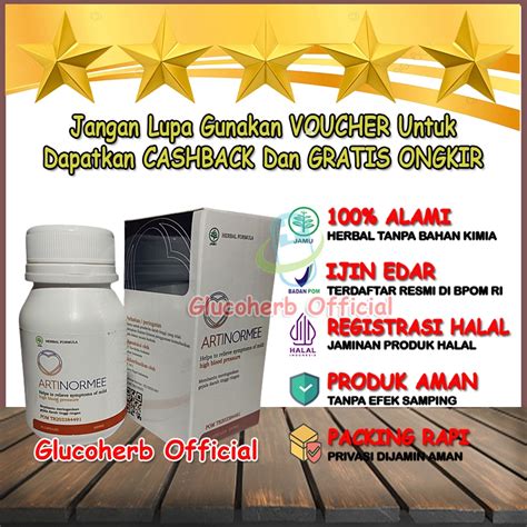 Jual Artinormee Asli Herbal Original Obat Hipertensi Darah Tinggi Alami