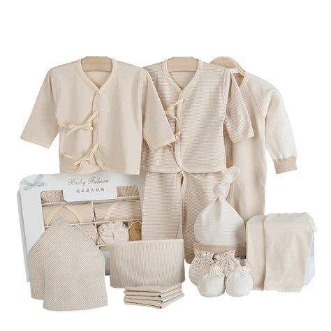 15PCS/sets 100%Organic Cotton The newborn baby supplies Newborn Baby Gift Set Baby coat Set coat ...