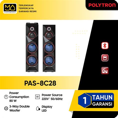 Jual Speaker Active Polytron Tipe Pas C Shopee Indonesia