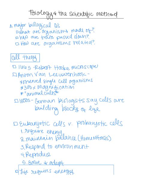 The Scientific Method - BIOL 1306 - Studocu