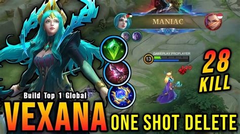 28 Kills MANIAC Vexana One Shot Delete Build Top 1 Global