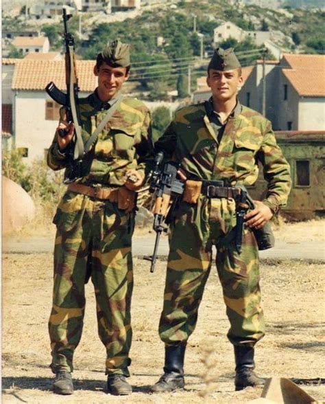 Two YPA (Yugoslav people's Army) Soldiers wearing MOL68 camo and they ...