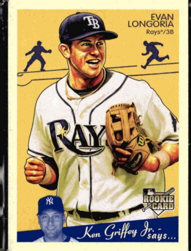 2008 Upper Deck Goudey 200 Evan Longoria Tampa Bay Rays P RC Rookie