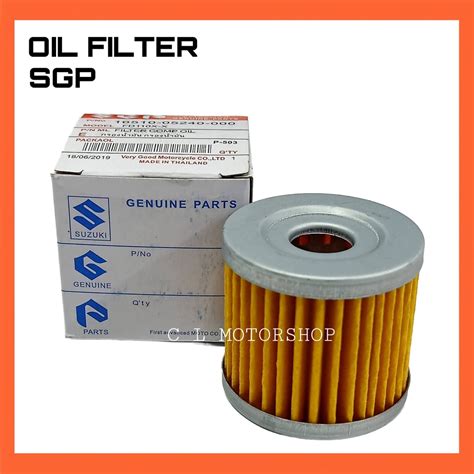 Sgp Oil Filter Suzuki Raider Smash Mola Gixxer Shopee Philippines