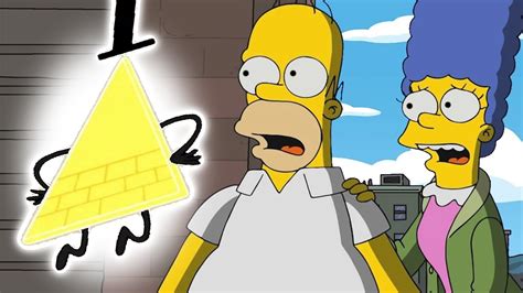 Bill Cipher Secretly Appeared In The New Simpsons Episode Youtube