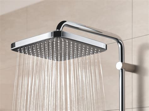 Grohe Vitalio Start System 250 Cube Colonne De Douche Avec Mitigeur