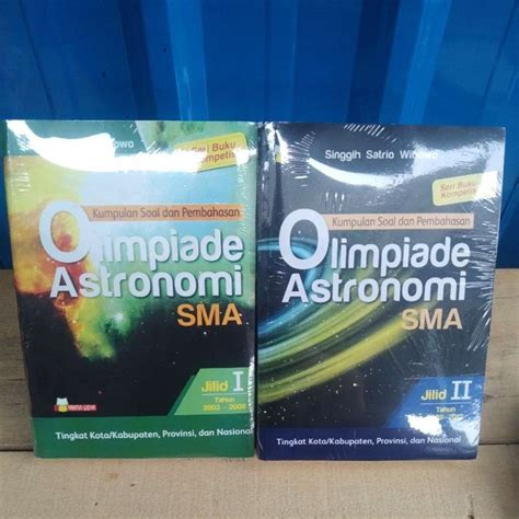 Jual Kumpulan Soal Dan Pembahasan Olimpiade Astronomi Jilid 1 Dan Jilid