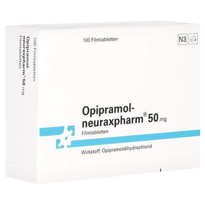 OPIPRAMOL Neuraxpharm 50 Mg Filmtabletten 100 St 100 St Online Kaufen