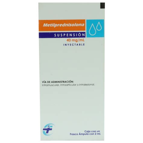 MP METILPREDNISOLONA 40 MG ML SOLUCION INYECTABLE Farmapronto