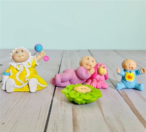 1980s Cabbage Patch Kids Deluxe Miniatures OAA Inc PVC Vinyl Figurine ...