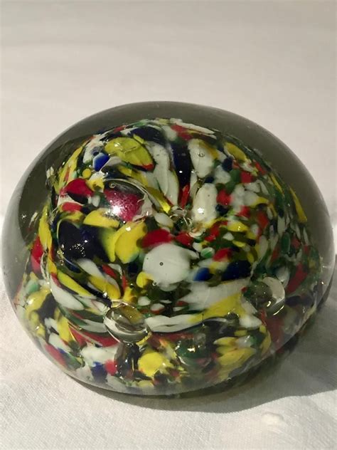 Sulfure Boule De Verre Murano Xxe Si Cle A Antikeo