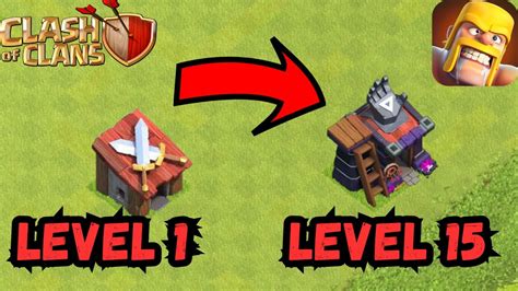 🏹 Upgraded Barracks From Level 1 To 15 💪 Building An Unstoppable Army