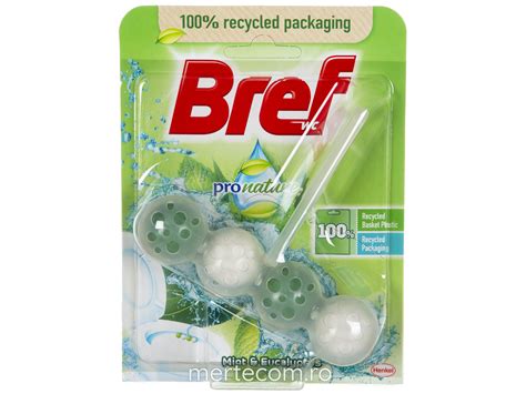 Odorizant WC Bref WC Power Aktiv 50g Mertecom Ro