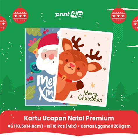 Detail Cetak Kartu Ucapan Natal Koleksi Nomer 10