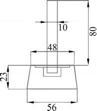 Stopka Stopa Gumowa 56Mm 150Kg 4Szt M10 Fsa10 Isa10 Opinie I Ceny Na