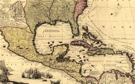 Download wallpapers old map of New Mexico State, Florida, Mexico, Old ...