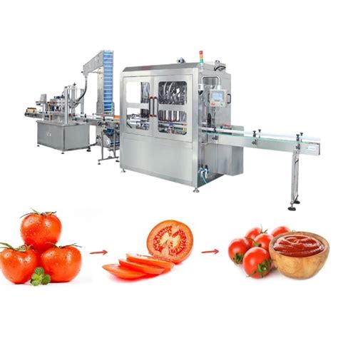 High Speed Tomato Paste Processing Production Line Tomato Paste