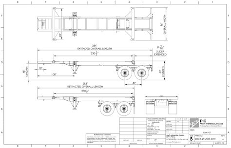 20XX-S-2T Container Chassis