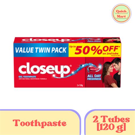 Closeup Red Hot Toothpaste G Tubes Shopee Philippines