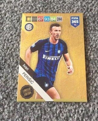 Panini Fifa Adrenalyn Xl Ivan Perisic Limited Edition Card No