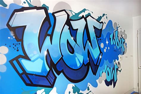 Interior Design Collaboration - High end Residential Graffiti Artwork NY