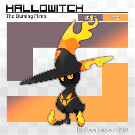 Magicat The Witchcraft Fakemon By Aalacer On Deviantart Dark Pokémon