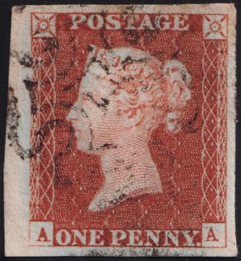 John Kinnard Stamps Sg Bs D Red Plate Very Fine Marginal