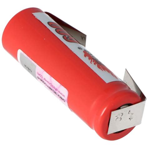 IMR 14430 600mAh 3 6V 3 7V Batterie Li Ion Avec Languette De Soudure